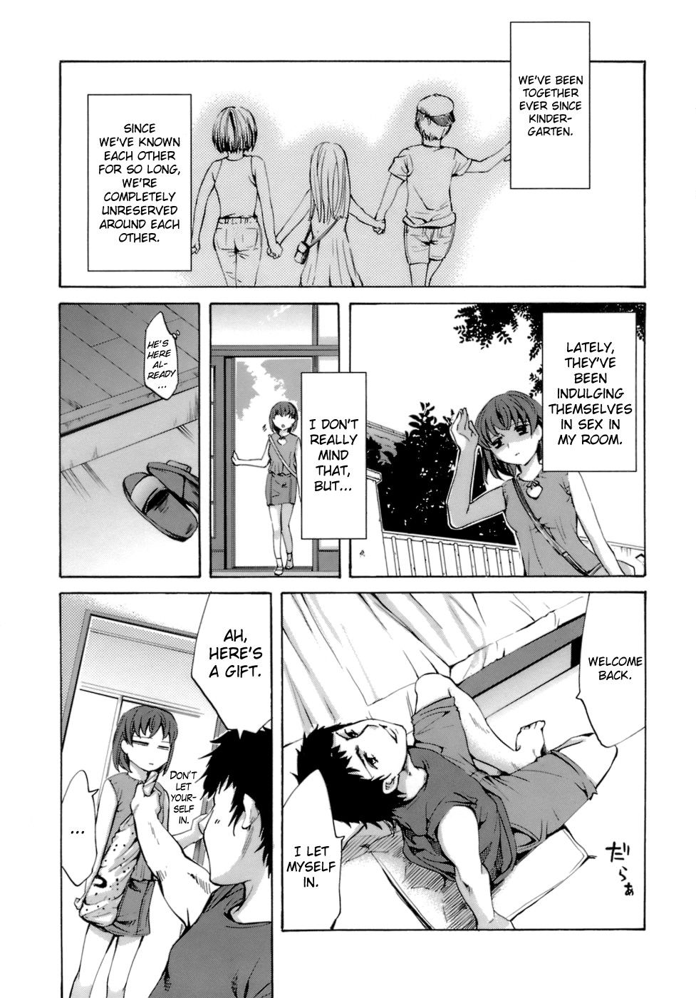 Hentai Manga Comic-Innocent Thing-Chapter 10-Triangle Work-5